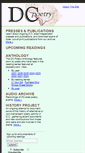 Mobile Screenshot of dcpoetry.com